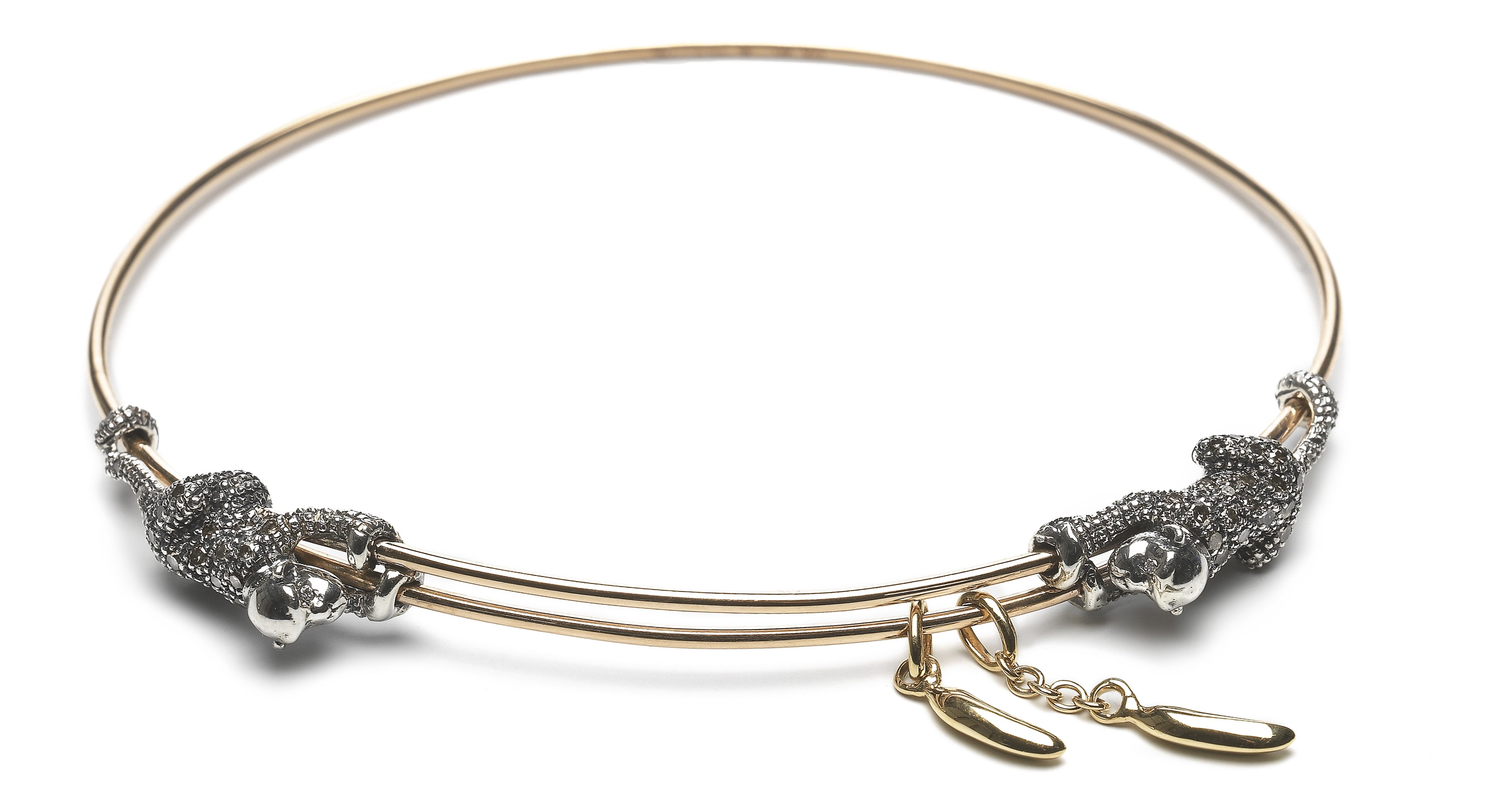 animal-collection-monkey-and-banana-bracelet-18ct-rose-gold-sterling-silver-and-brown-diamonds